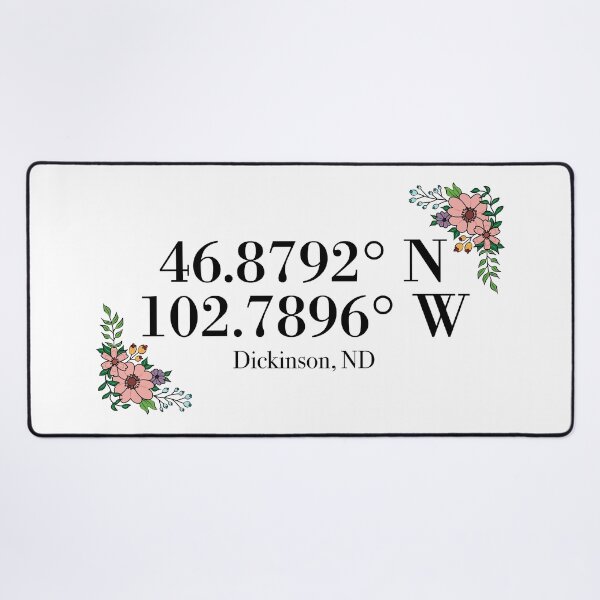 Item preview, Dickinson, ND Coordinates designed and sold by mynameisliana.
