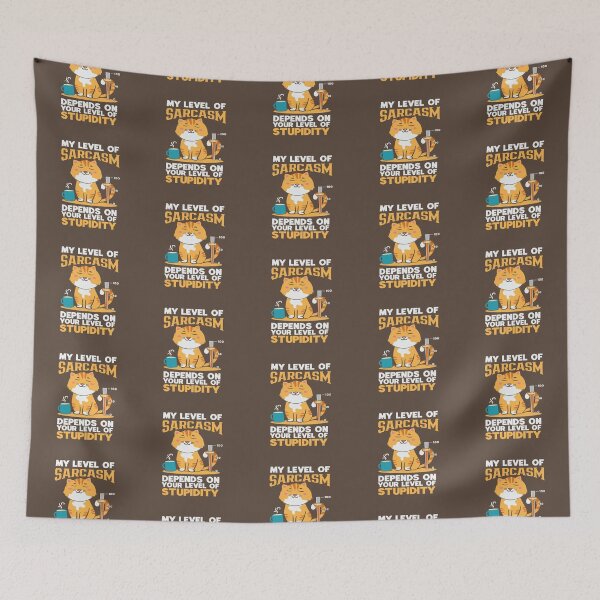 Item preview, My Level Of Sarcasm designed and sold by Fanverse Merchandise.