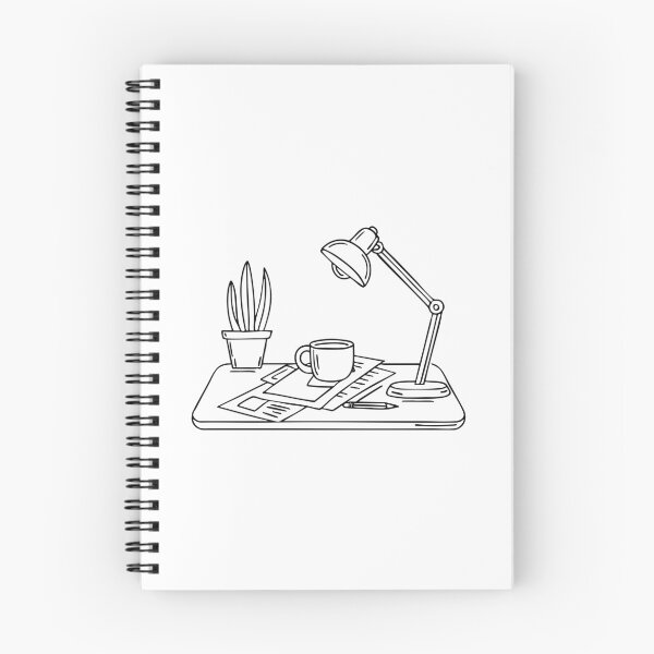 Item preview, Desk covered with scattered papers and a coffee mug designed and sold by rasagamastore.