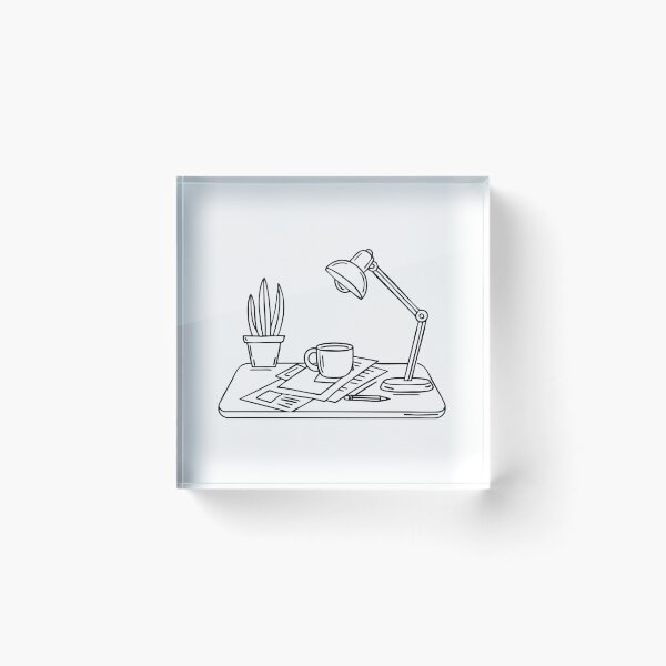 Item preview, Desk covered with scattered papers and a coffee mug designed and sold by rasagamastore.