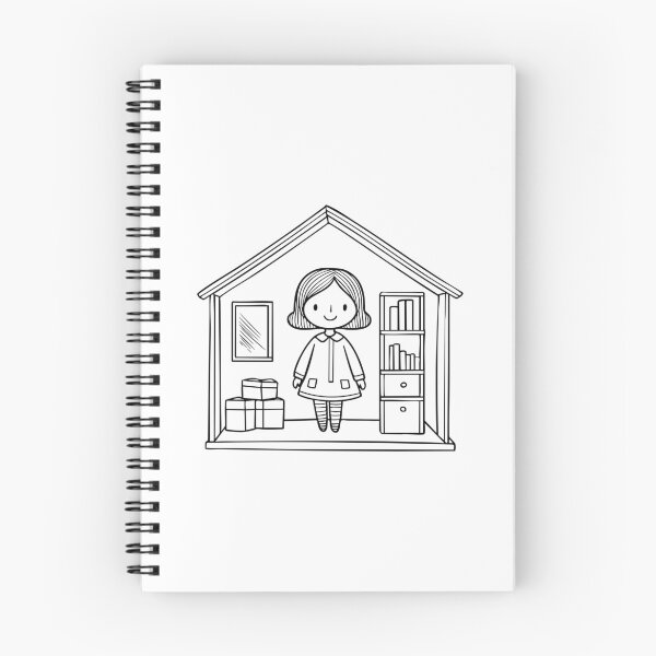 Item preview, Doll in a dollhouse setting designed and sold by rasagamastore.