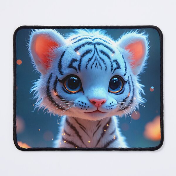 Item preview, Cute Baby White Tiger designed and sold by TheArtOfPat.