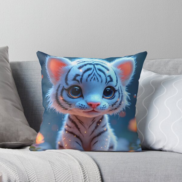Item preview, Cute Baby White Tiger designed and sold by TheArtOfPat.