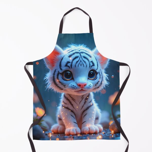 Item preview, Cute Baby White Tiger designed and sold by TheArtOfPat.