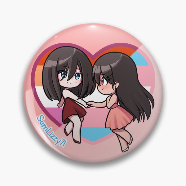 Item preview, Trans & Lesbian Pride Heart designed and sold by SamLizzy71.