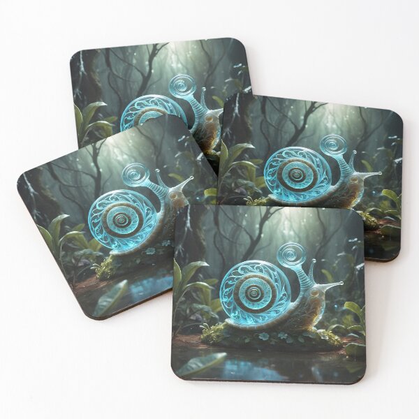 Item preview, Gorgeous Snail in Beautiful Forest designed and sold by Pim-Crystal.