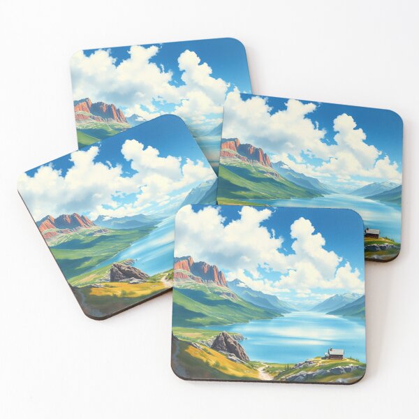Item preview, Landscape of a Mountainous Area. designed and sold by Azrabi.