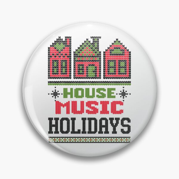 Item preview, HOUSE MUSIC  - Holiday Season (Black)  designed and sold by Discothreadz.
