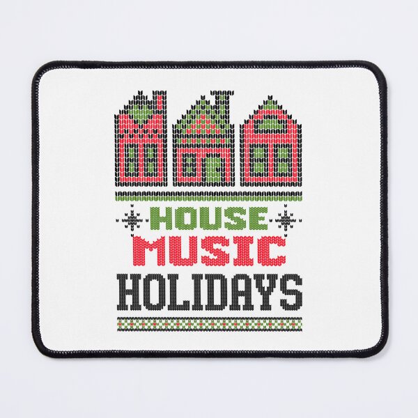 Item preview, HOUSE MUSIC - Holiday Season (Black) designed and sold by Discothreadz.