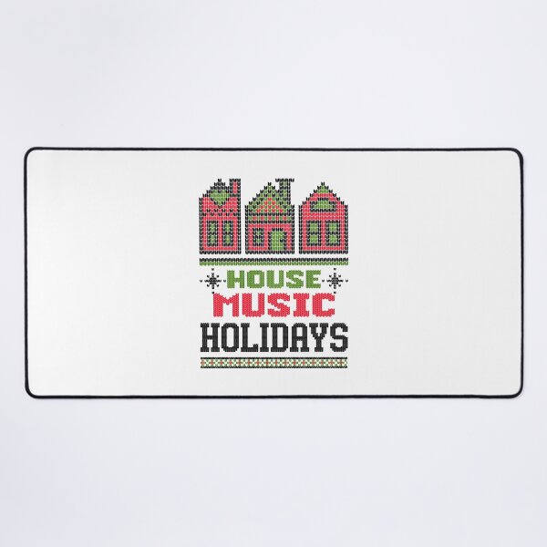 Item preview, HOUSE MUSIC - Holiday Season (Black) designed and sold by Discothreadz.