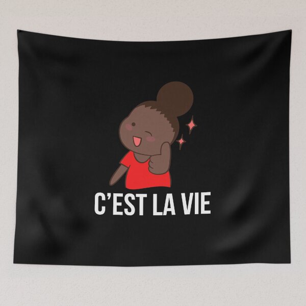 Item preview, C'est La Vie - French Life Quote designed and sold by BigMovesHustler.