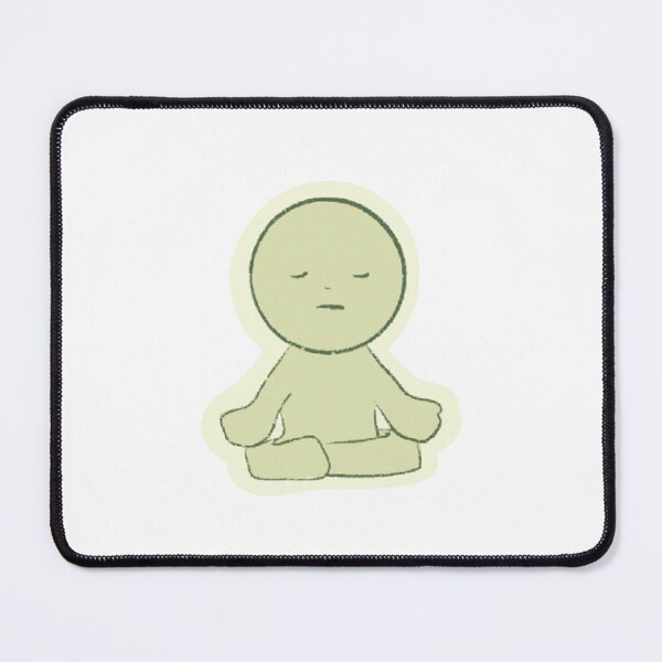 Item preview, meditating smiski designed and sold by luvnadiak.