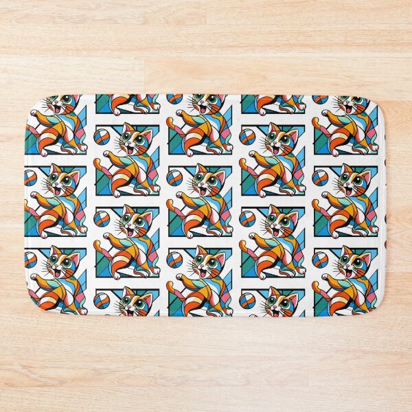 Item preview, Cat plays fetch designed and sold by Asweet1.