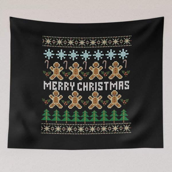 Item preview, Gingerbread Merry Christmas Sweater Style  designed and sold by BeansHotTees.