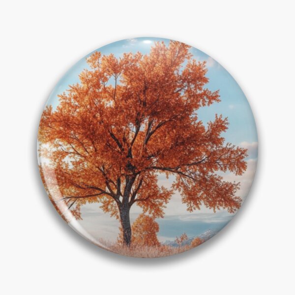 Artikelvorschau, Goldene Einsamkeit: Herbstbaum unter einem weiten Himmel entworfen und verkauft von SaiLeiSie.