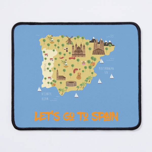 Item preview, Let's Go to Spain designed and sold by BeNoOne.