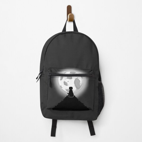 Item preview, Dog staring at the full moon designed and sold by Dannyeditz.