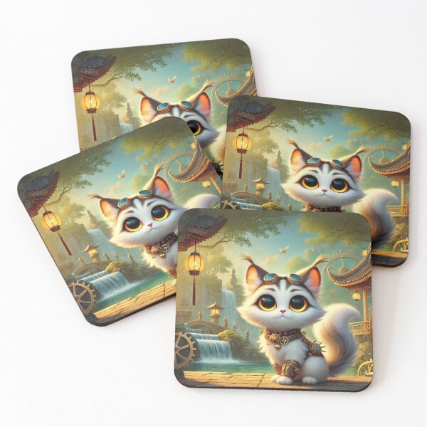 Item preview, Steampunk Jinhua Cat designed and sold by Sillytoe.
