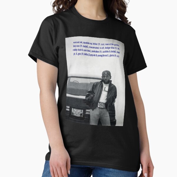 Aperçu de l'œuvre Pochette de l'album GNX de Kendrick Lamar avec liste des pistes créée et vendue par ilytbellaa.