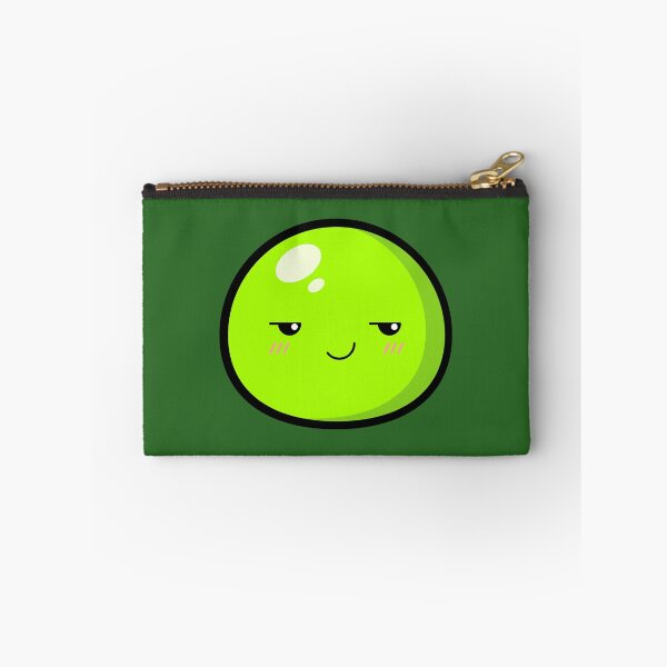 Item preview, Cute Kawaii Green Slime Face Illustration designed and sold by Kubala Designs.