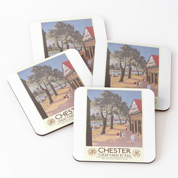 Item preview, Vintage Railway Poster for Chester designed and sold by Random Railways.