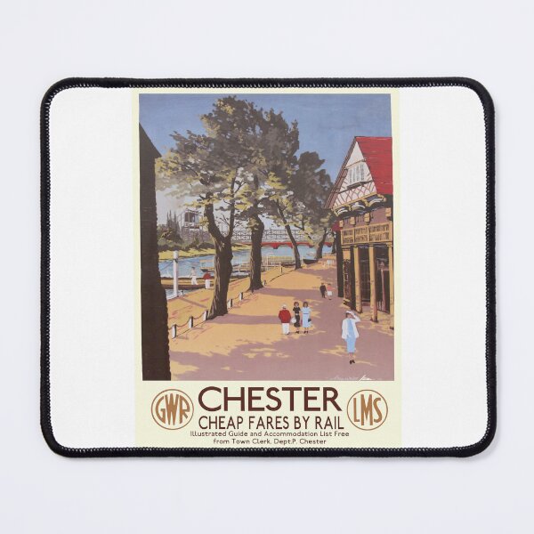 Item preview, Vintage Railway Poster for Chester designed and sold by Random Railways.