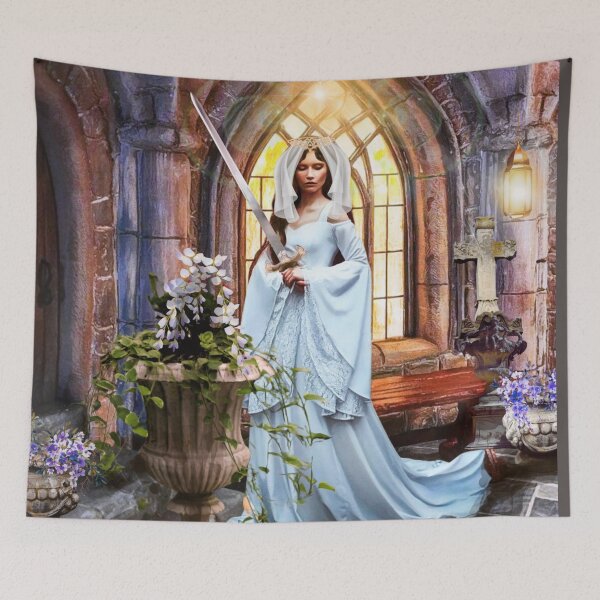 Item preview, Warrior Bride (Revelation 21:2) designed and sold by Tripp Art Studio.