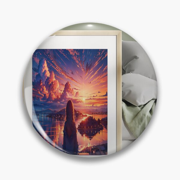 Item preview, Anime Gril Wall Art designed and sold by varshitha2024.