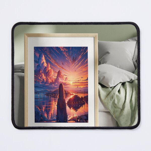 Item preview, Anime Gril Wall Art designed and sold by varshitha2024.