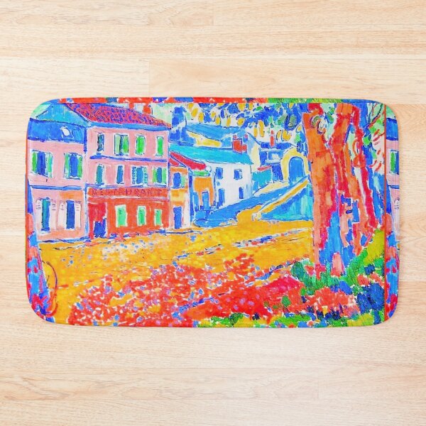 Item preview, Restaurant de la Machine at Bougival by Maurice de Vlaminck ( famous Fauvist painting.)  designed and sold by CristalleLisa.