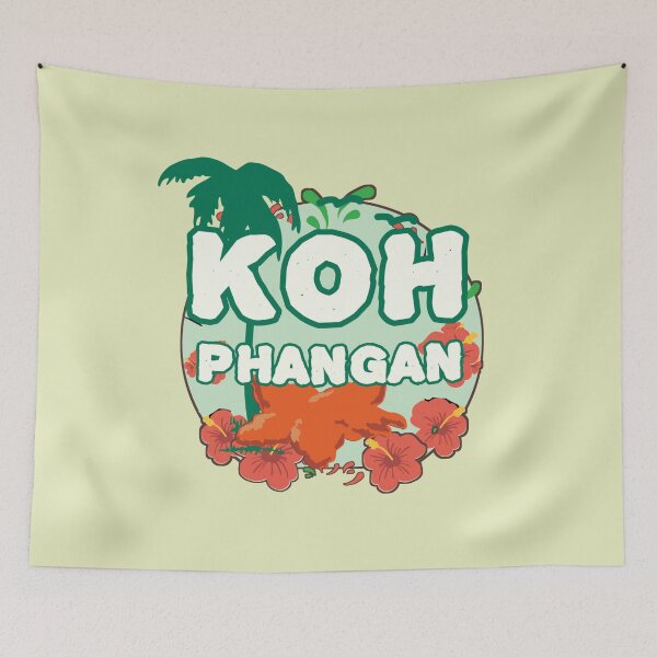 Item preview, Koh Phangan Thailand Asia designed and sold by vibeno1.