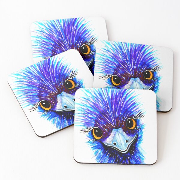 Item preview, Happy Emu designed and sold by Linda Callaghan.
