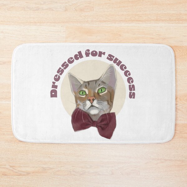 Item preview, Dress for success cat illustration designed and sold by papermintstudio.