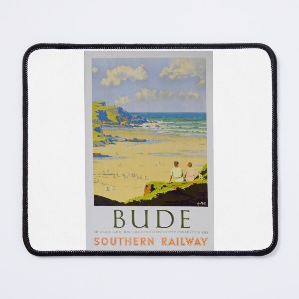 Item preview, Vintage Southern Railways travel poster for Bude, Cornwall designed and sold by Random Railways.