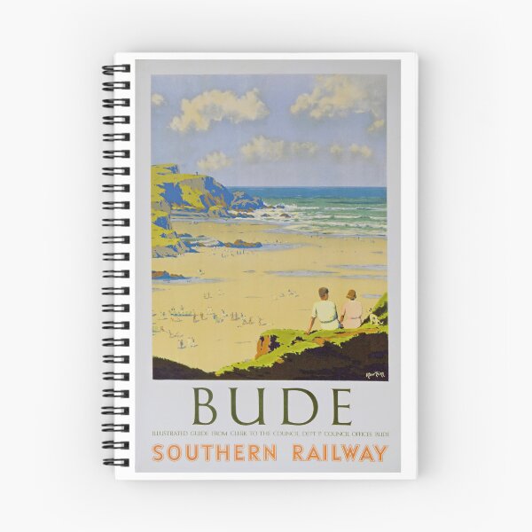 Item preview, Vintage Southern Railways travel poster for Bude, Cornwall designed and sold by Random Railways.