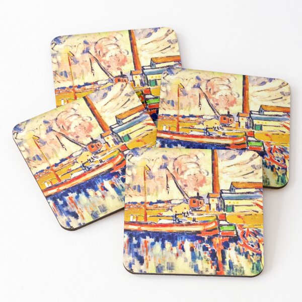 Item preview, Factories at Nanterre (1906) by Maurice de Vlaminck;  designed and sold by CristalleLisa.