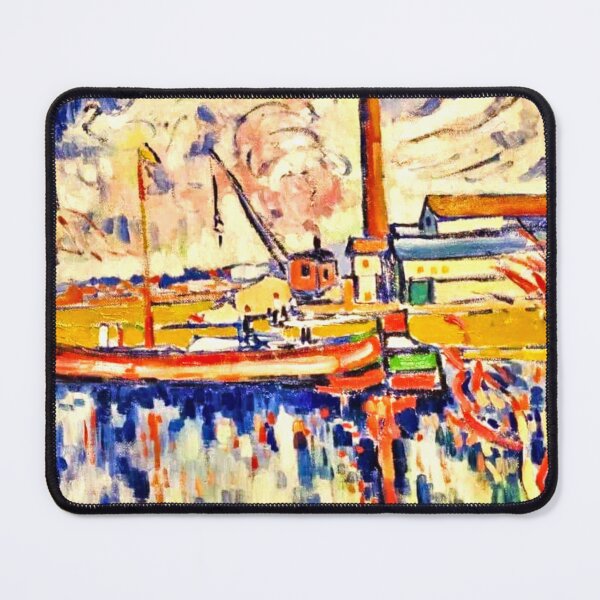 Item preview, Factories at Nanterre (1906) by Maurice de Vlaminck; designed and sold by CristalleLisa.