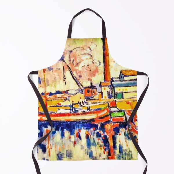 Item preview, Factories at Nanterre (1906) by Maurice de Vlaminck;  designed and sold by CristalleLisa.