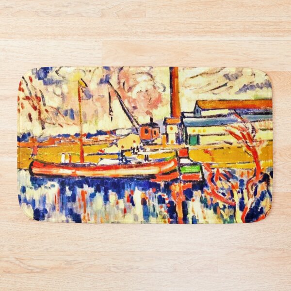 Item preview, Factories at Nanterre (1906) by Maurice de Vlaminck;  designed and sold by CristalleLisa.