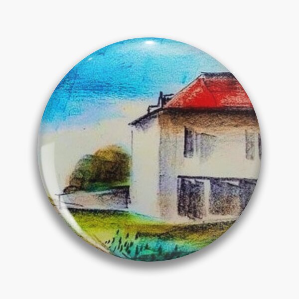 Item preview,  Entree de Village II (La Route de -Maurice de Vlaminck (digitally enhanced by WatermarkNZ Press) designed and sold by CristalleLisa.