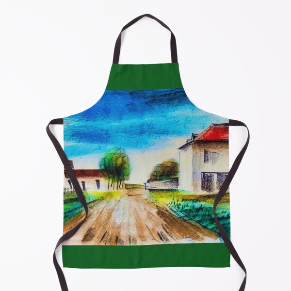 Item preview,  Entree de Village II (La Route de -Maurice de Vlaminck (digitally enhanced by WatermarkNZ Press) designed and sold by CristalleLisa.
