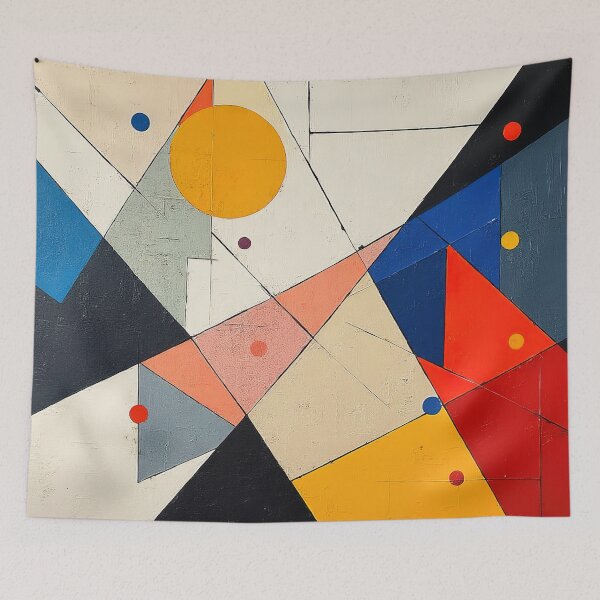Item preview, Wassily Kandinsky Shapes Composition designed and sold by maniacfitness.