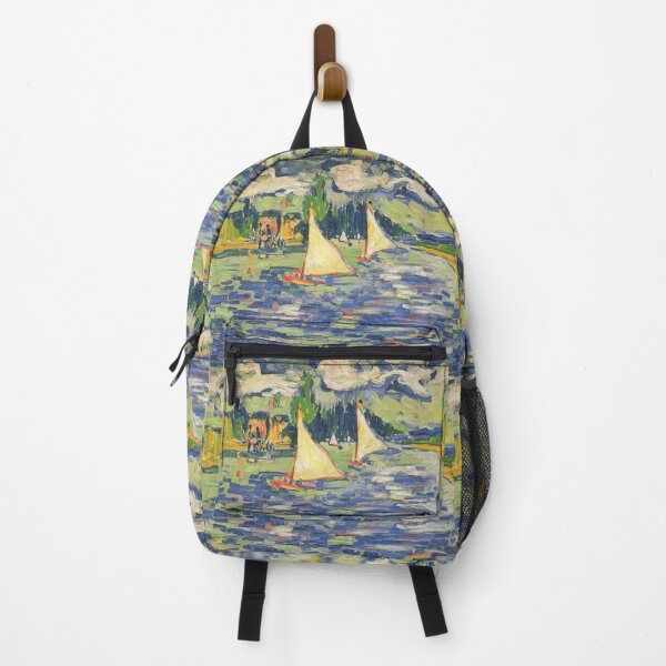 Item preview, Sailboats at Chatou. (A famous fauvism painting by Maurice De Valick. Digitally enhanced by WatermarkNZ Press.) designed and sold by CristalleLisa.