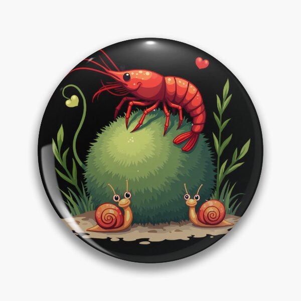 Item preview, Cherry Shrimp Love designed and sold by Brizvid.