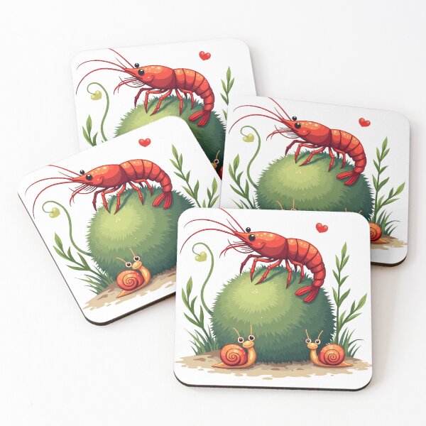 Item preview, Cherry Shrimp Love designed and sold by Brizvid.