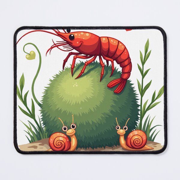 Item preview, Cherry Shrimp Love designed and sold by Brizvid.
