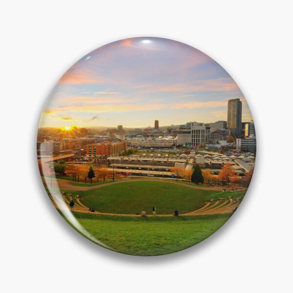 Item preview, Sheffield Sunset Cityscape designed and sold by Alisonchambers2.