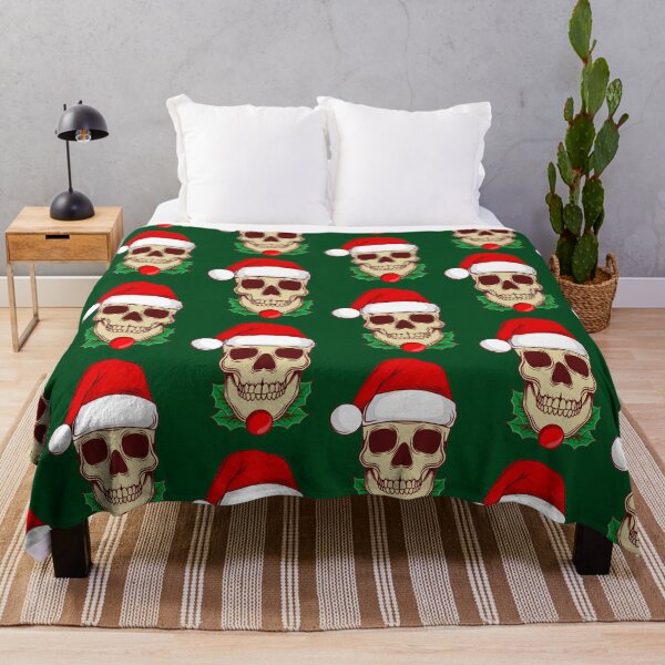 Item preview, Celebrate Christmas with Santa Skull Accessories and Gifts designed and sold by jaynerushton.