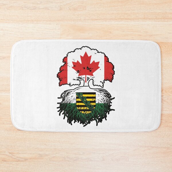 Item preview, Saxony Saxon Canadian Canada Tree Roots Flag designed and sold by FlagX.