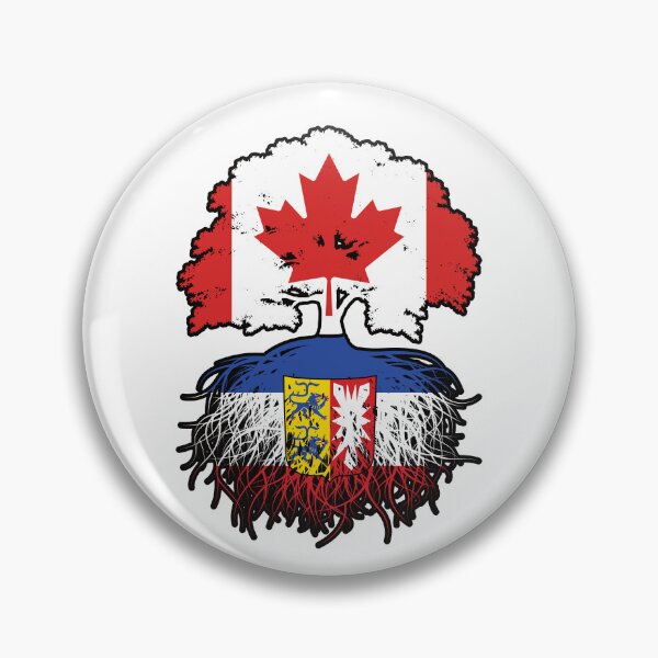 Item preview, Schleswig-Holstein Schleswig-Holsteiner Canadian Canada Tree Roots Flag designed and sold by FlagX.
